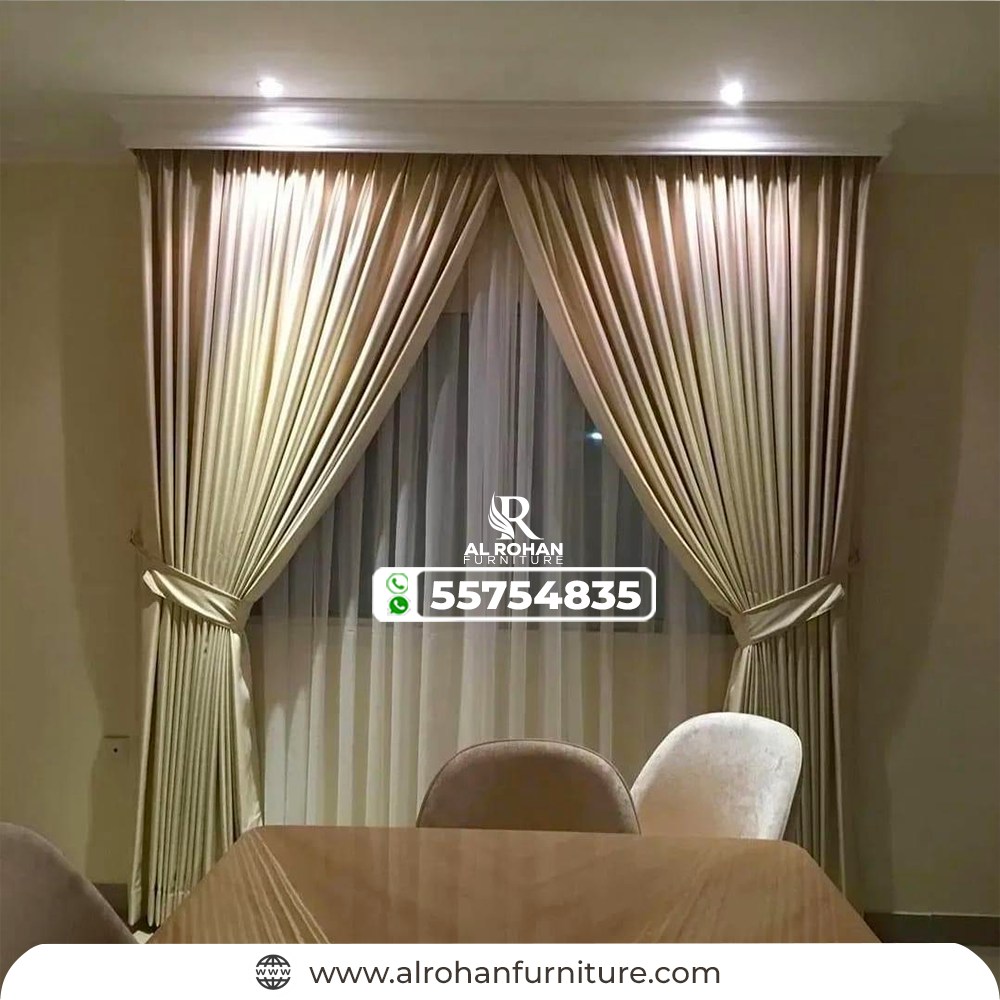 Curtain Making & Installation in Doha, Qatar - Al Rohan Furniture